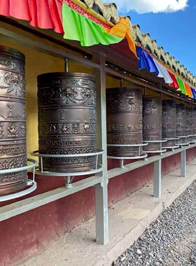 定制黄铜红加厚寺庙藏区室外装饰