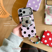 进口二合一磁吸菲林壳适用于苹果17手机壳iphone17pro苹果16pro小众16promax 韩国原装 独与行原创 红莓奶霜