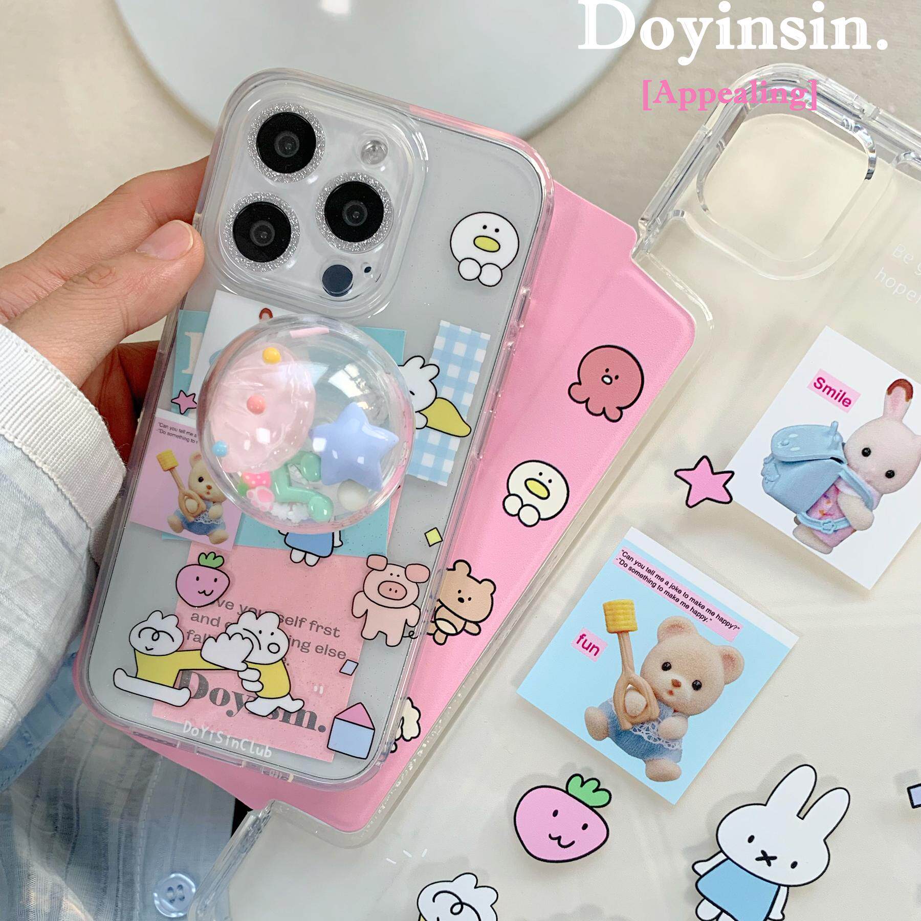 独与行韩国ins可爱宝贝适用于苹果17手机壳iphone15小众16pro手机壳17pro可爱17promax全包壳趣味