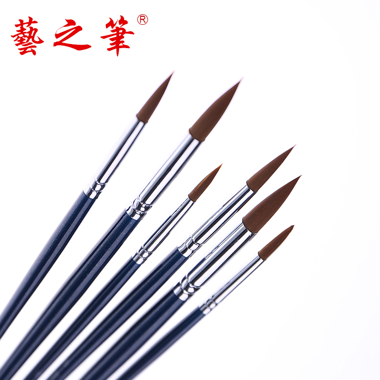 尼龙勾线笔水彩水粉笔艺之笔