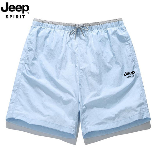 JEEPSPIRIT夏季速干五分短裤男