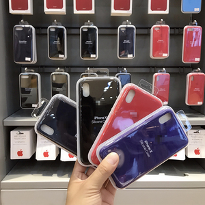 iPhone X手机壳case原装硅胶保护套 iPhoneX皮革保护套翻盖皮套