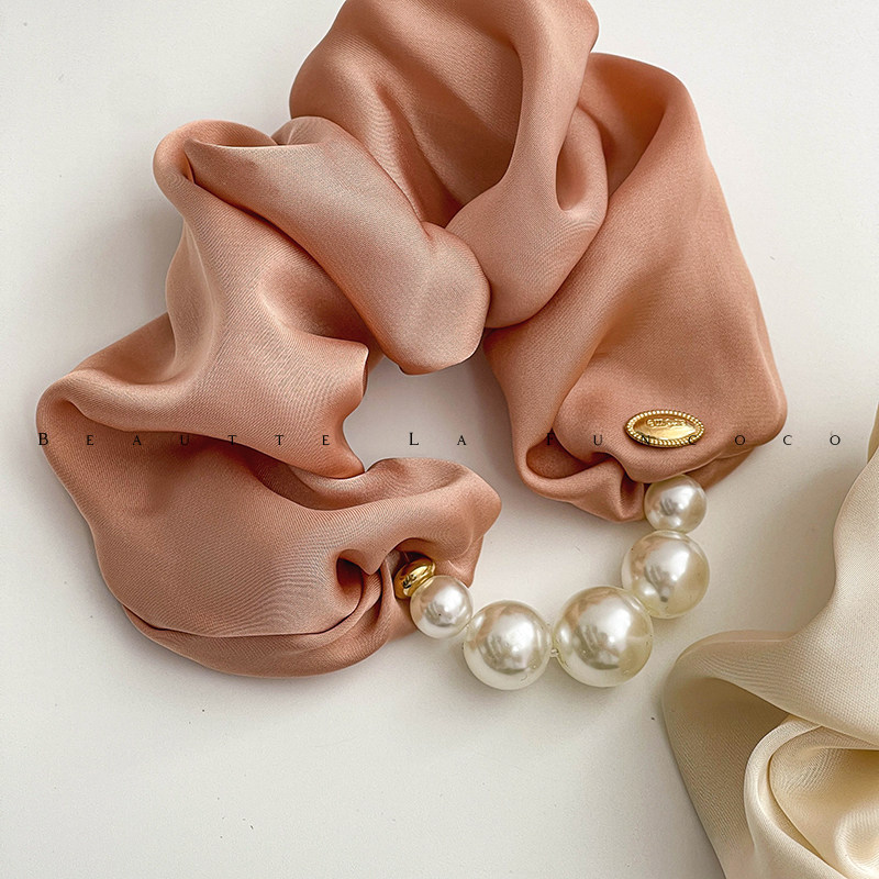 小众气质~法式头绳缎面大肠圈发圈气质女发饰发绳白色扎头发头饰,饰品/流行首饰/时尚饰品新,发饰,淘宝优惠券,粉丝福利购,淘宝优惠卷