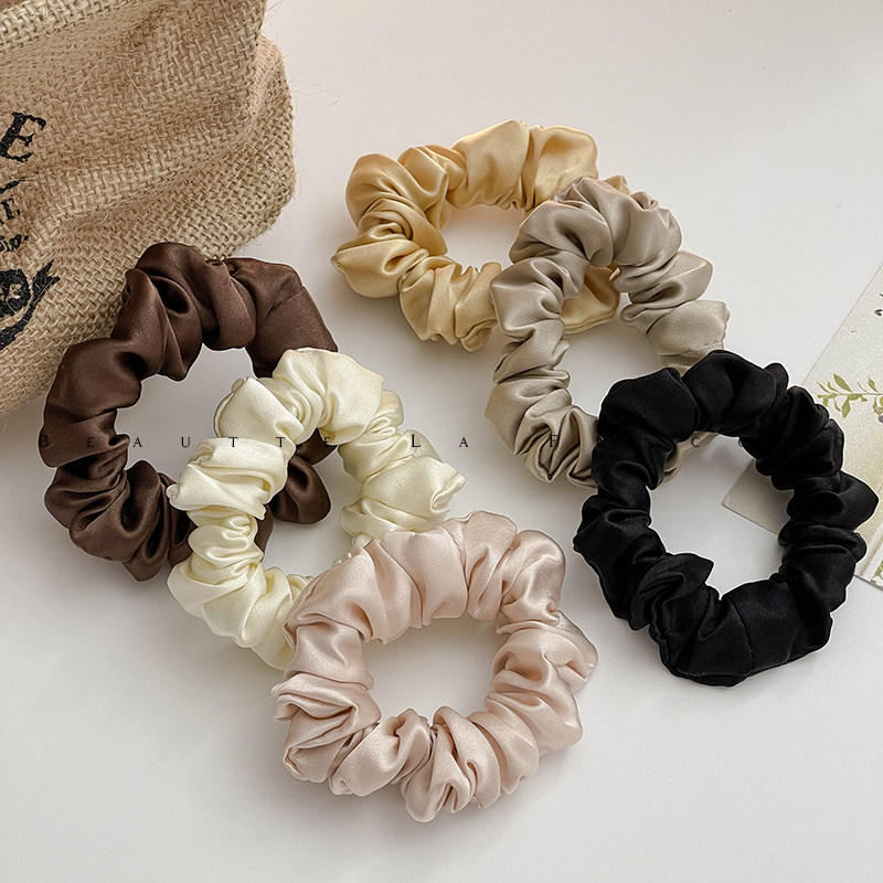 FUNCOCO｜18姆米真丝~无痕款温柔法式小号发圈桑蚕丝大肠圈女头绳,饰品/流行首饰/时尚饰品新,发饰,淘宝优惠券,粉丝福利购,淘宝优惠卷