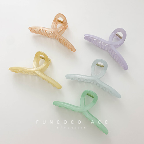 FUNCOCO鲨鱼发夹韩系简约发量多