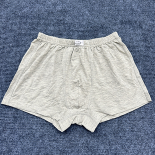 灰内裤 平角军迷裤 莫代尔四角制式 衩纯棉抗菌舒适透气男式 头 裤 正品