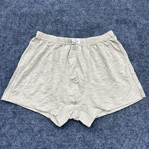 正品灰内裤莫代尔四角制式裤衩纯棉抗菌舒适透气男式平角军迷裤头