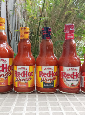 美国弗兰克斯原味红辣椒调味汁醺酱辣鸡翅酱Franks RedHot Sauce
