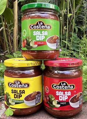 乐口泰休闲沾酱香脆玉米片蘸酱墨西哥莎莎酱LA COSTENA SALSA DIP