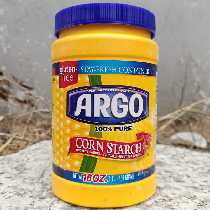 美国argo 100% pure corn starch烘焙食用煎炸粟米粉玉米淀粉454g