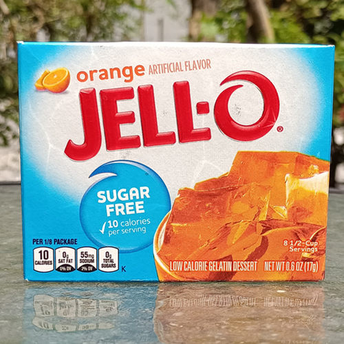 Jello美国无糖橙味果冻粉