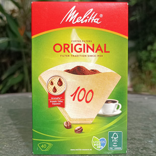 临期德国咖啡滤纸美式滴滤机家用滤网扇形过滤杯过漏纸40片