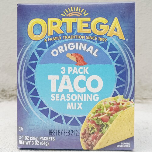 ORTEGA玉米壳饼塔可饼和卷饼