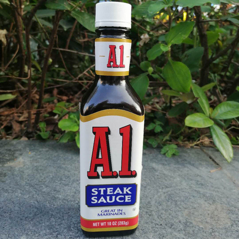 美国进口 卡夫a1牛排调味酱283g steak sauce 美式牛排酱西餐配料