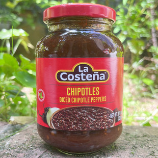 乐口泰启波特雷辣椒切丁La Costena diced chipotle peppers 230g