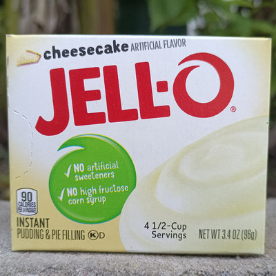 JELLO杰乐芝士蛋糕味布丁粉