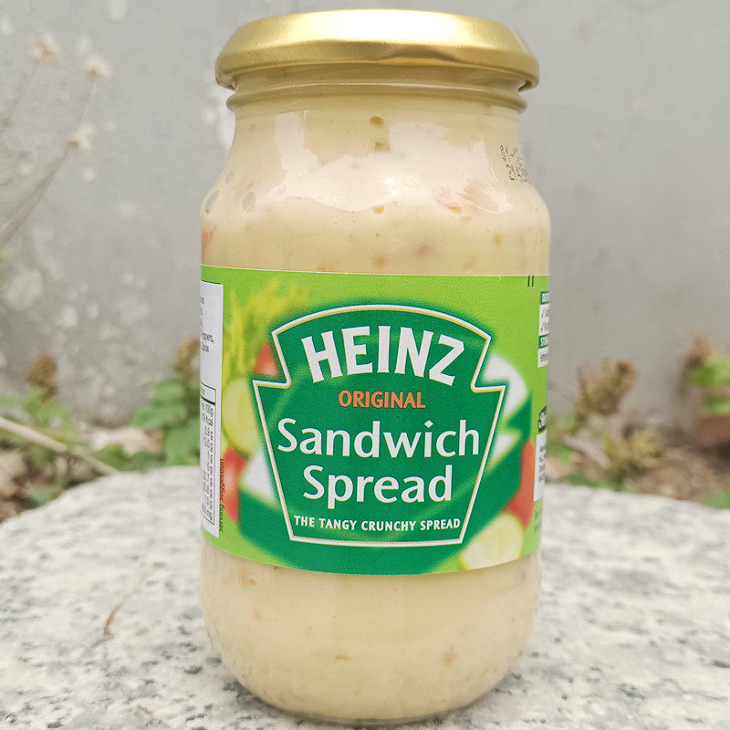 进口亨氏三文治酱沙拉菜拌涂抹面包heniz sandwich spread 300g