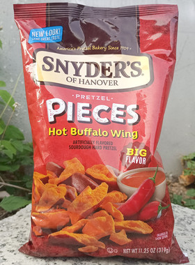 施耐德普莱水牛城辣味酥片Snyder's  hot buffalo wing  Pieces