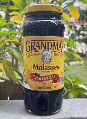 355ml美国外婆牌原味糖浆糖蜜黑糖枫树糖浆Grandma's Molasses