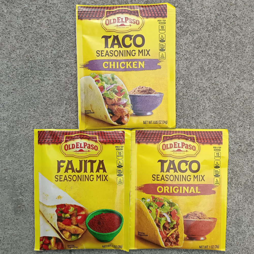 28g欧帕原味壳饼调味粉old el paso original taco seasoning mix