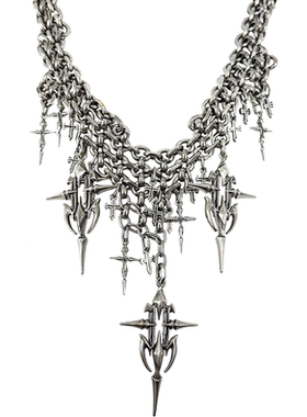 IIMIII暗黑十字架项链