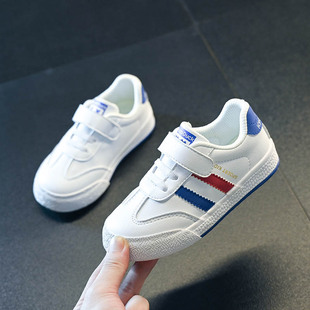 休闲宝宝学步鞋小白鞋女童板鞋2023春秋新款男童潮鞋子幼儿园室内