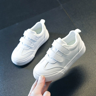 宝宝学步鞋幼儿园小白鞋女童鞋子2023春秋新款男童板鞋儿童室内鞋