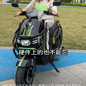 赛鸽黑骑士E10电摩电动车全套塑图片