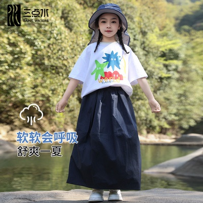 夏季套装百搭印花短袖T恤