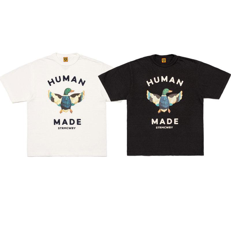 HumanMade竹节棉300克短袖T恤潮