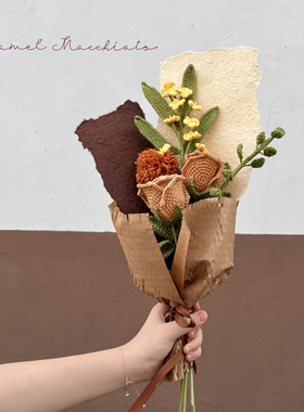 玫瑰花成品花束包装好