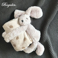 Детская успокаивающая коралловая кукла для младенца, одеяло, кролик для сна, овечка
