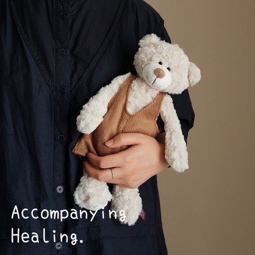 英伦风背带裤小熊和象