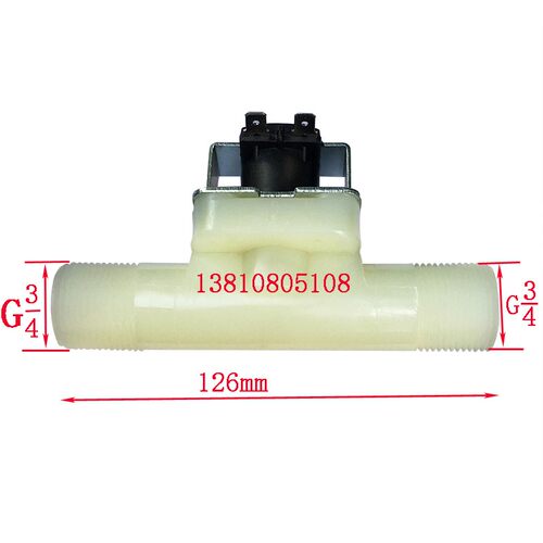 电磁阀6分DC24V 220V常闭 6分电磁阀水阀进水放水电磁阀6分直通
