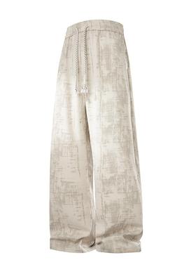 SEARCH FLOW 日系简约户外运动宽松潮品阔腿直筒休闲裤 男女同款