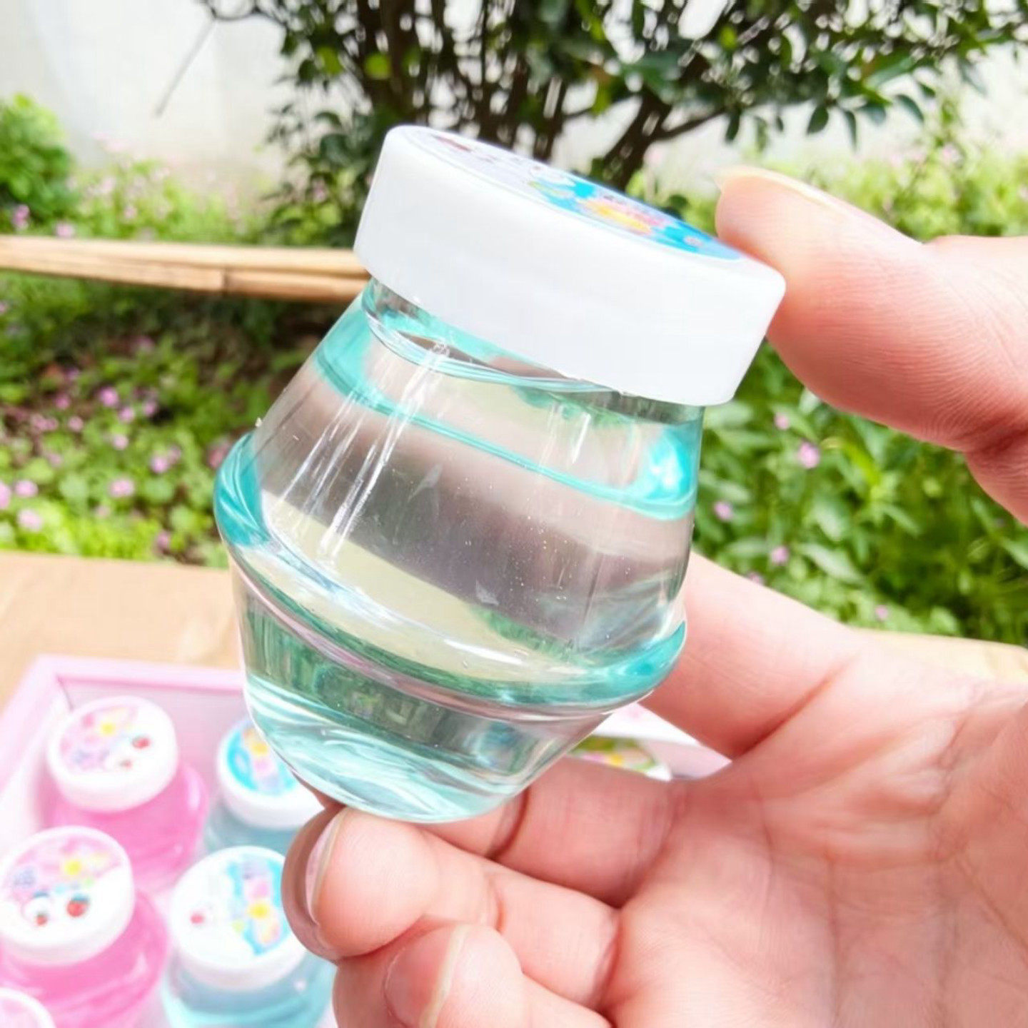 新款莓莓假水多色史莱姆水晶泥解压玩具儿童益智安全玩具可批发3C