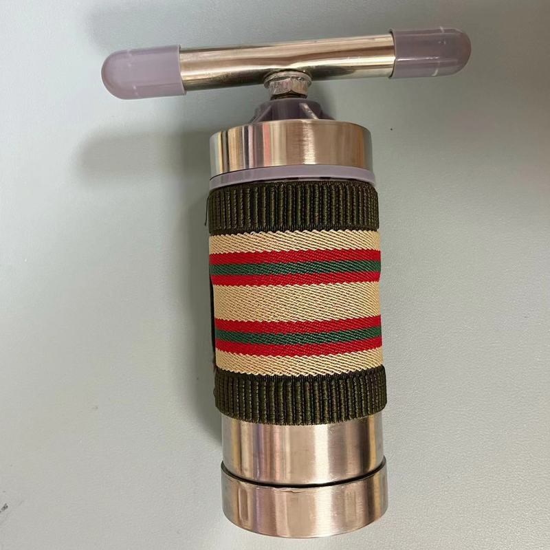 艾绒艾叶成型压紧器自制艾饼艾条艾柱模具防烫手持艾灸工具压绒器