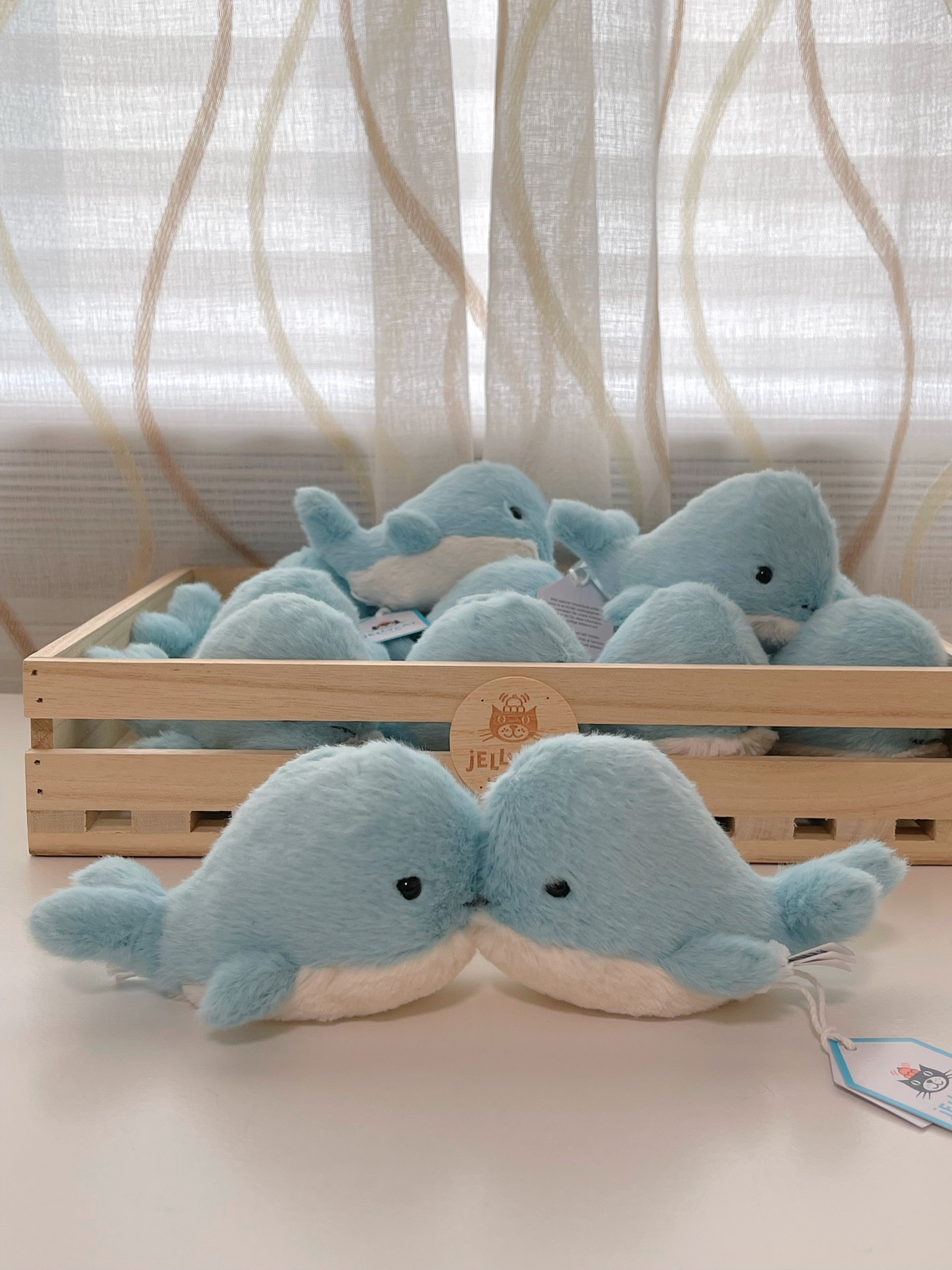 jellycat正品美代fluffy海洋系列绝版章鱼小鲸鱼毛绒玩偶陪伴公仔 玩具/童车/益智/积木/模型 毛绒/玩偶/公仔/布艺类玩具 原图主图