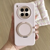 粉色高级感解压旋转支点壳适用OPPOFindx9手机壳X8s 液态硅胶Findx8ultra磁吸支架二合一X8pro耐脏防摔冷淡风