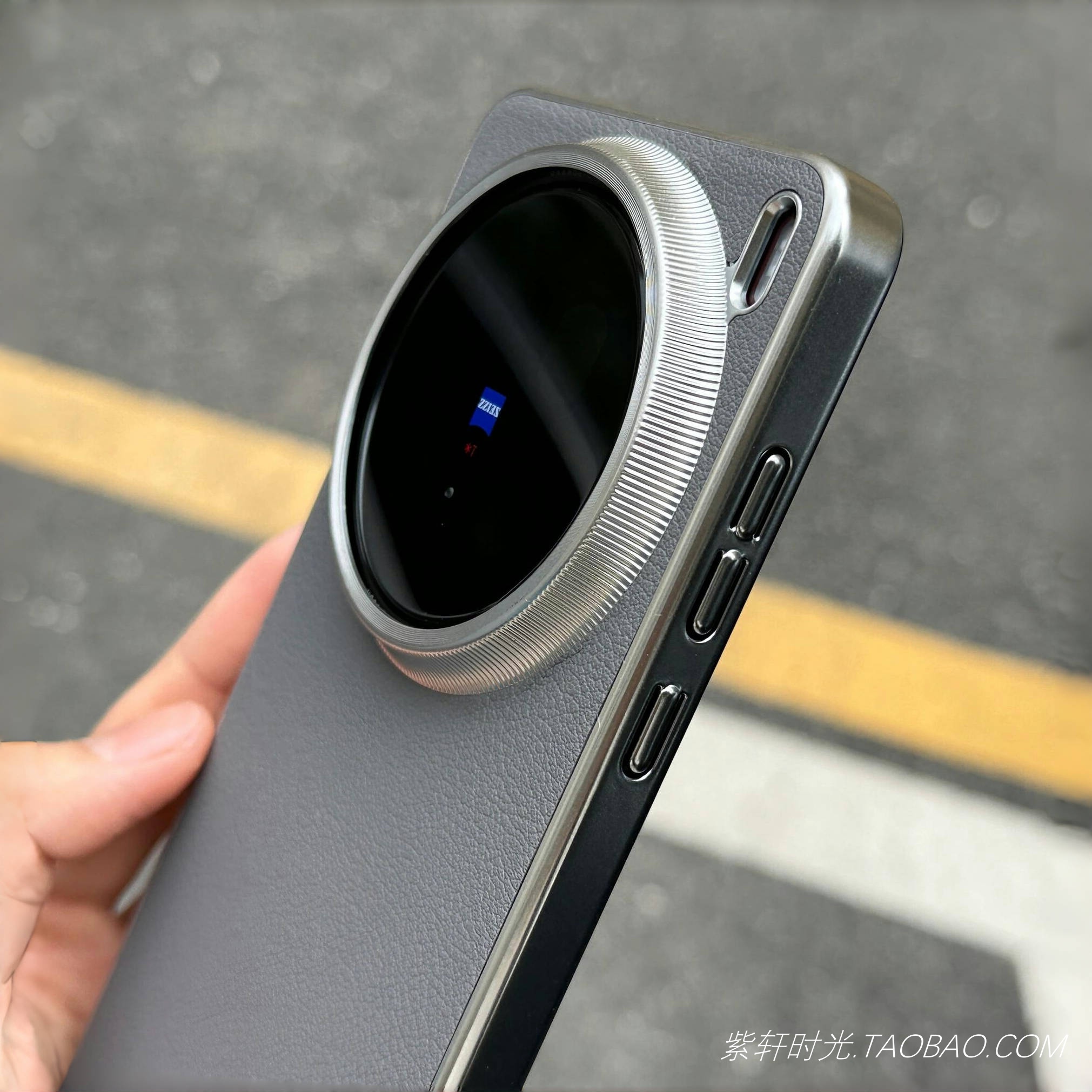 防指纹高级感钛灰色荔枝纹素皮纹适用oppoFindx8s+手机壳X7/X8pro电镀X8Ultra磨砂Reno13pro简约硬壳防滑黑色