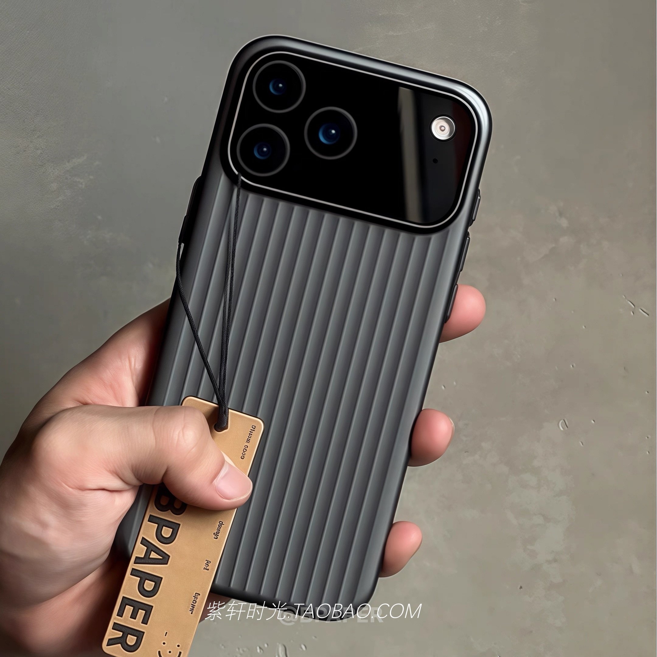 UV抗污准分子超薄瓦楞适用三星S26/S25手机壳S24Ultra磨砂S26+磁吸S25ultra高级感S24黑色S23+防指纹电镀硬壳