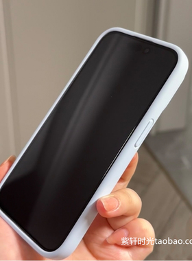 软糯耐脏适用小米civi3/4pro手机壳MIX4全包边10s液态硅胶12Sultra红米Note11Tpro奶蓝K30防黄简约大孔防摔