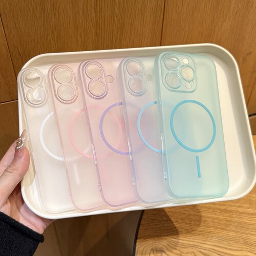 细圈磁吸适用OPPOReno14/13pro手机壳12无线充电Magsafe全包防摔Findx8/x6肤感磨砂X8s+半透明X7Ultra软硅胶