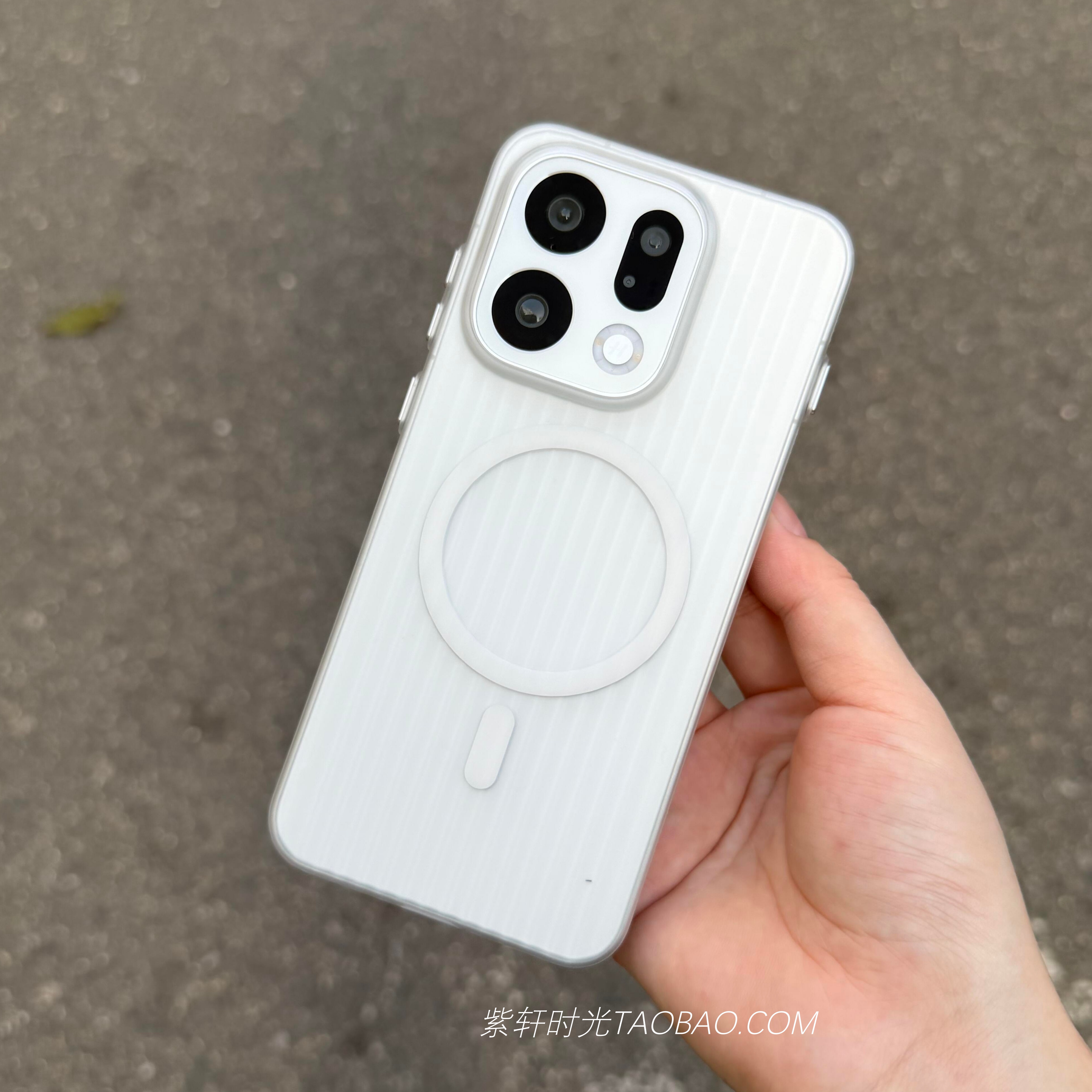 高级感瓦楞磨砂边框适用oppoFindx9pro手机壳X8Ultra磁吸X8s+防滑Reno15/14pro一加15透明13T亲肤Ace6魅族22