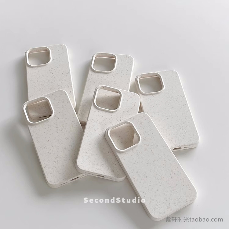 适用小米手机壳麦秸秆天然可降解