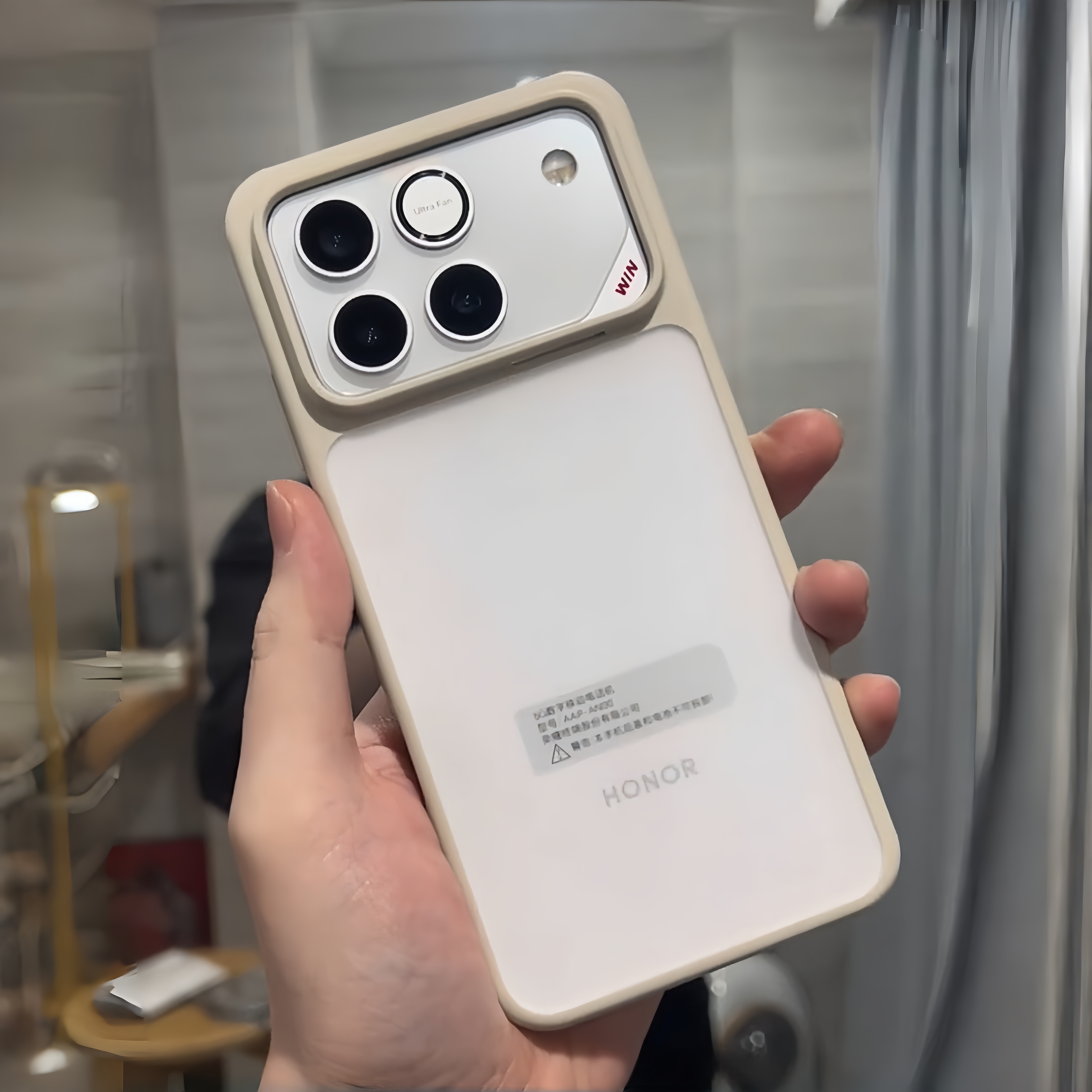 磨砂防指纹适用荣耀WIN RT手机壳500/400加厚气囊Magic8硅胶软边x70华为mate80pro亚克力nova15pro肤感硬壳14