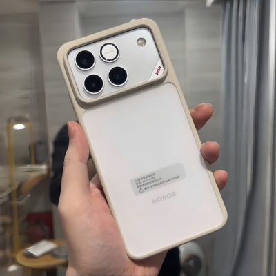 磨砂防指纹适用荣耀WIN RT手机壳500/400加厚气囊Magic8硅胶软边x70华为mate80pro亚克力nova15pro肤感硬壳14