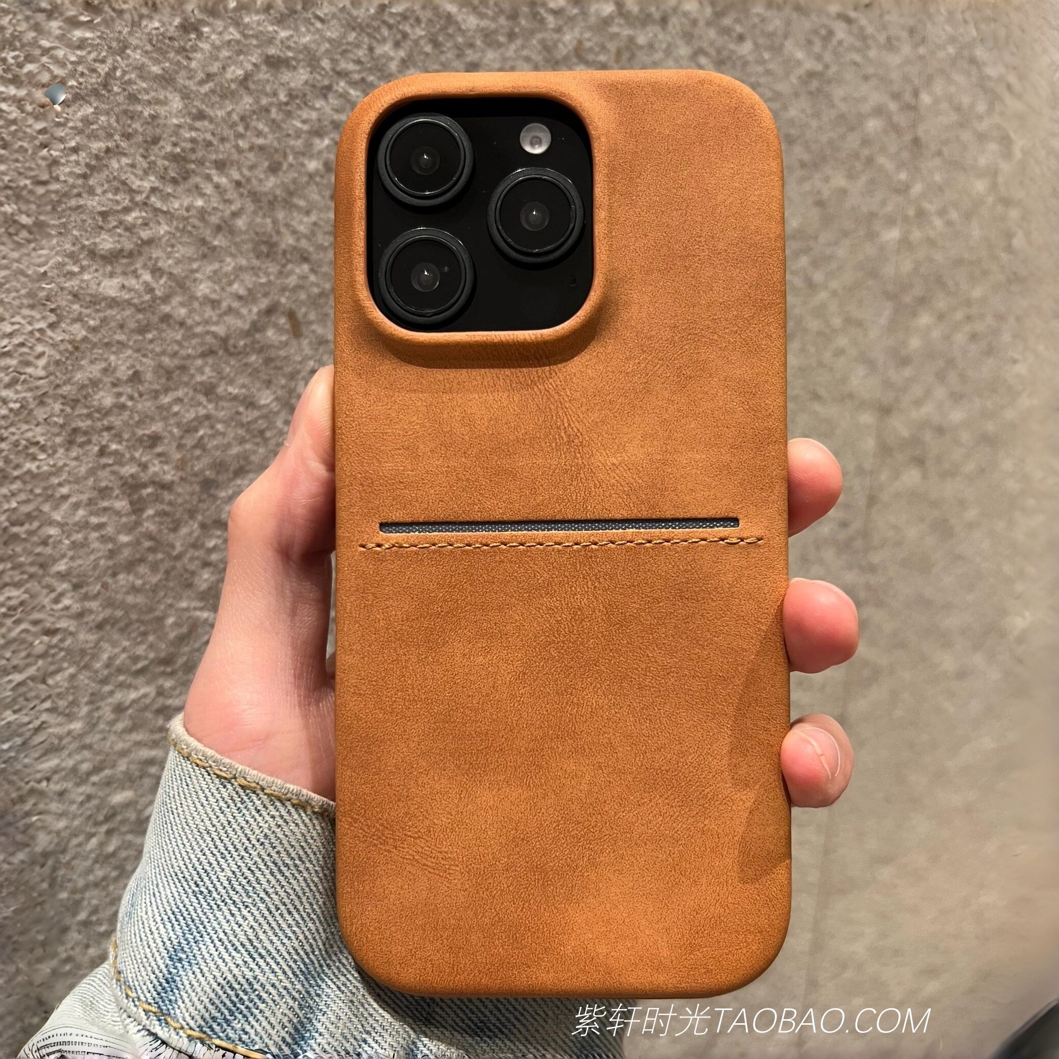 带卡包一体适用苹果16pro手机壳iPhone17promax一加13可插卡套Ace5pro羊巴皮质1+12/11深棕色Ace3商务高档男