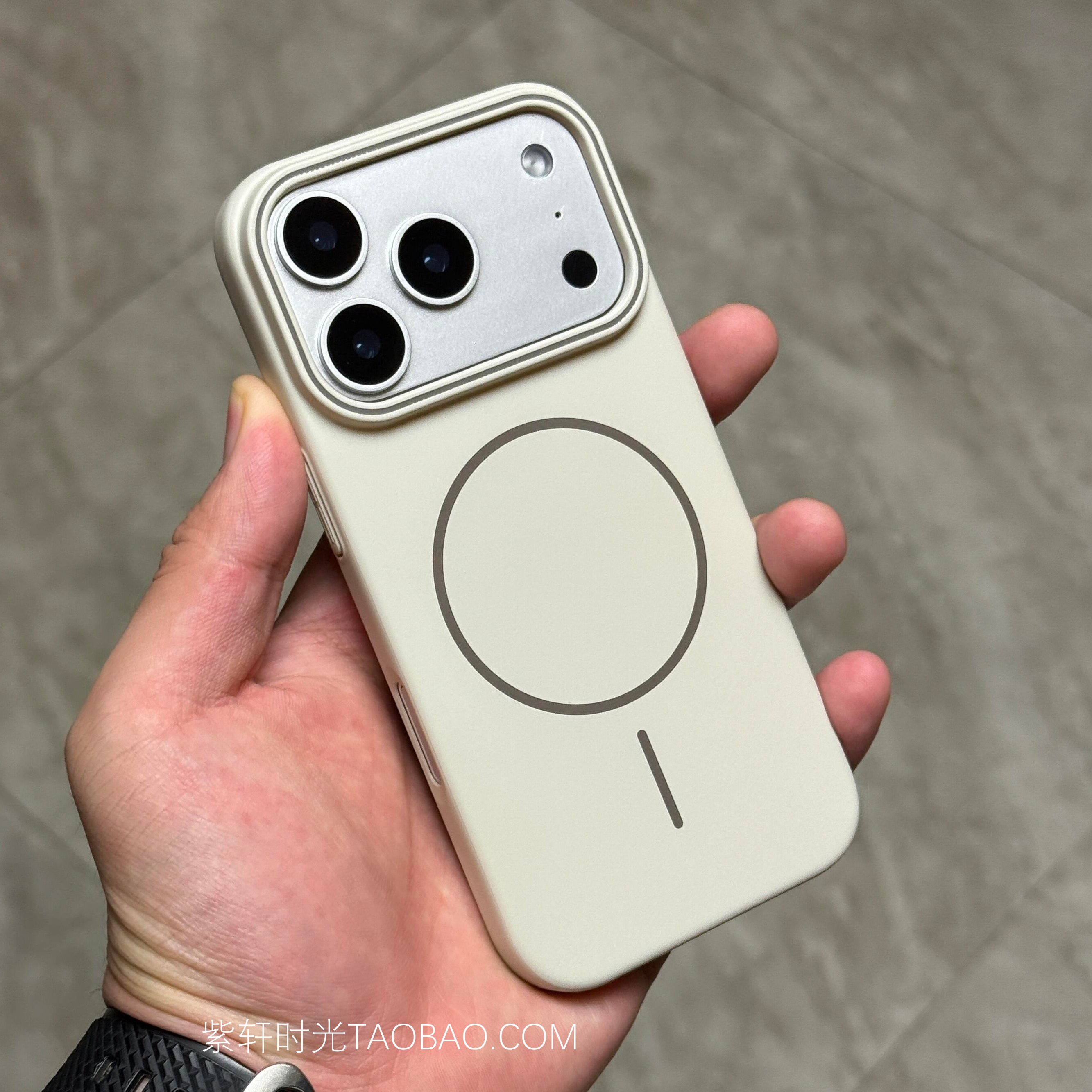 米白色肤感磁吸适用OPPO Reno15/14pro手机壳15C超薄12硬壳Findx9pro散热X8s镜头加高X7Ultra大孔K13男A6GT女