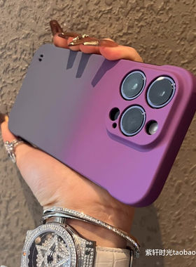半包散热不顶膜适用华为荣耀100pro手机壳magic5至尊版4pro紫色90简约80无边框60晕染se渐变70撞色50复古9X女